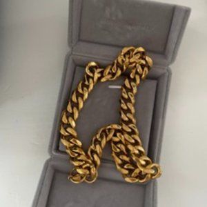 Gold Chunky Chain Necklace